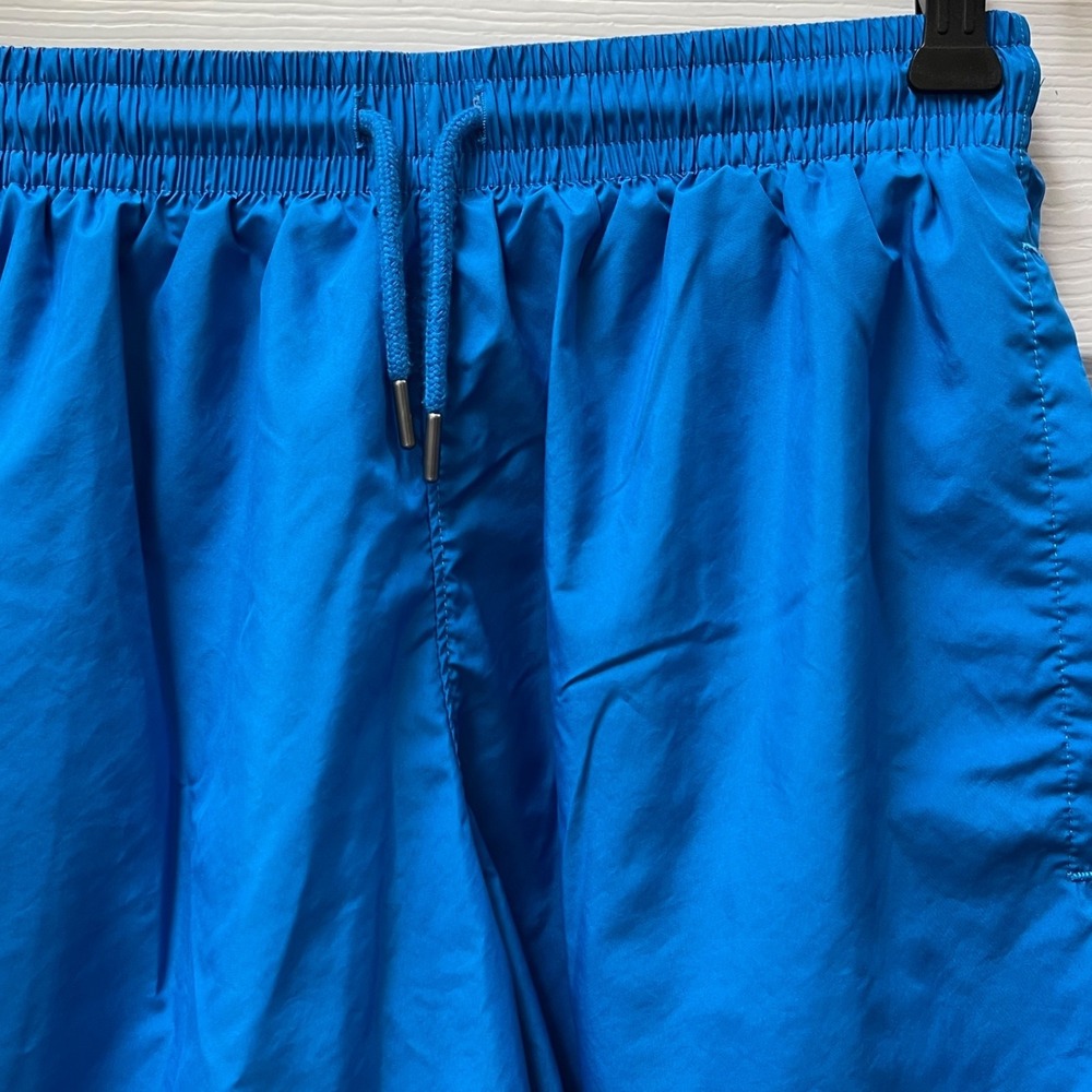 Under Armour Icon Men's‎ Size Small Blue Volley Shorts Drawstring Pockets Logo